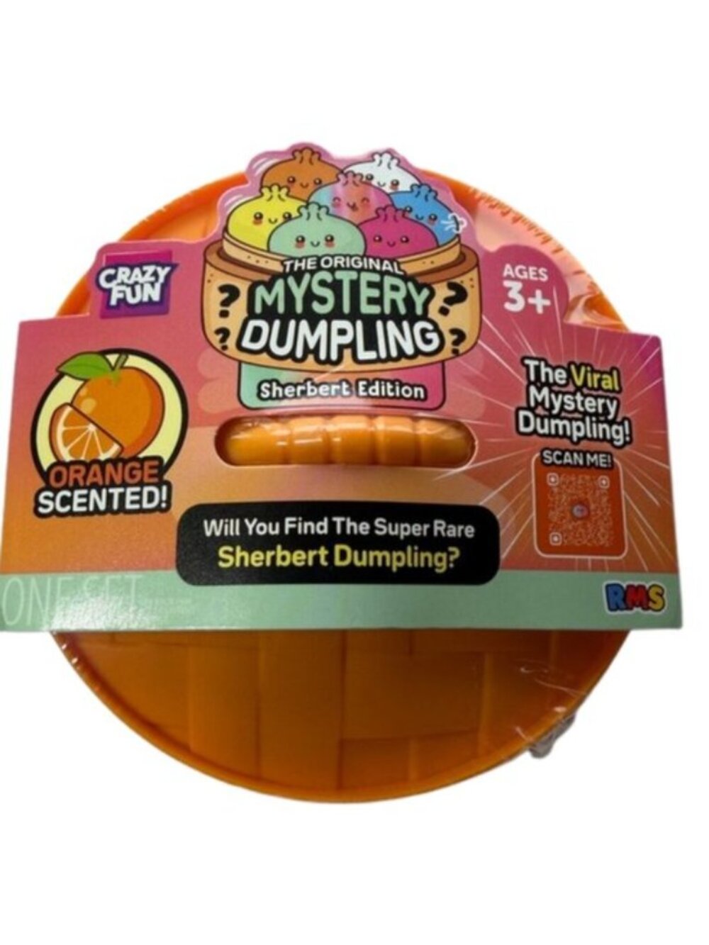 🧡🍊 NEW The Original Mystery Dumpling – Sherbet Edition ✨RARE!!